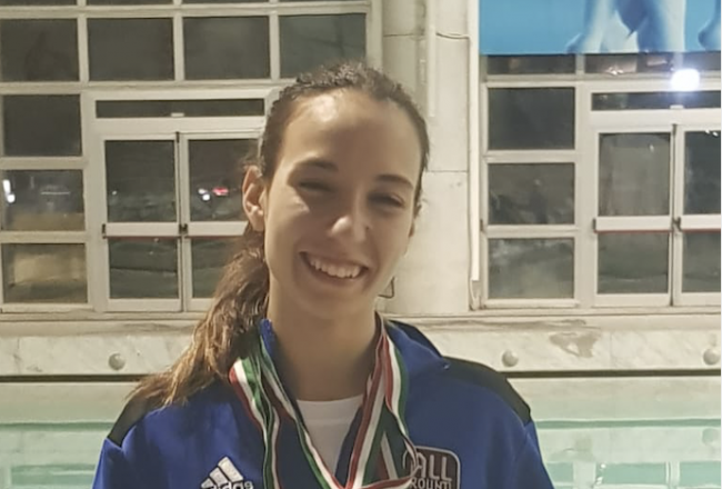 Ambra Ciardiello Campionati Juniores Sincronizzato