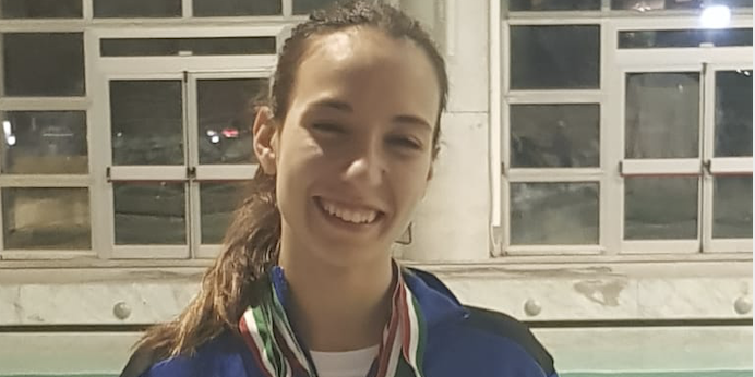 Ambra Ciardiello Campionati Juniores Sincronizzato