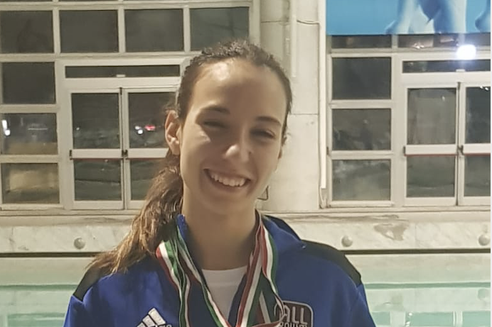 Ambra Ciardiello Campionati Juniores Sincronizzato