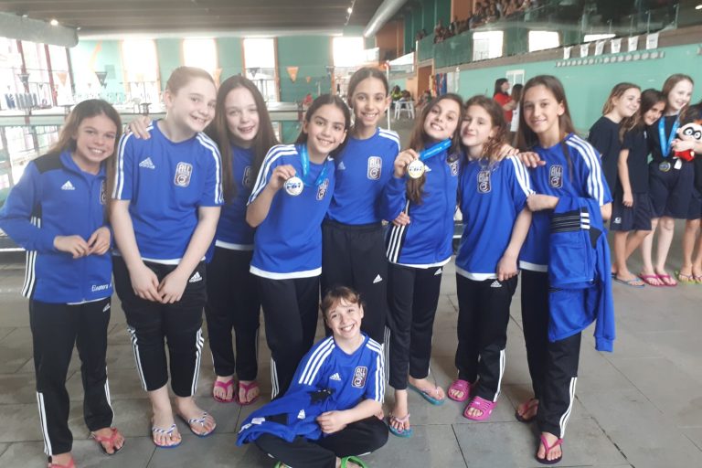 Squadra esordienti B di nuoto sincronizzato di All Round